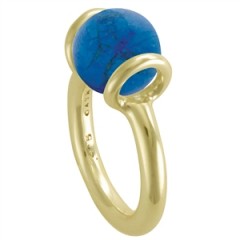 Vermeil Itty Bitty Stacker Ring 